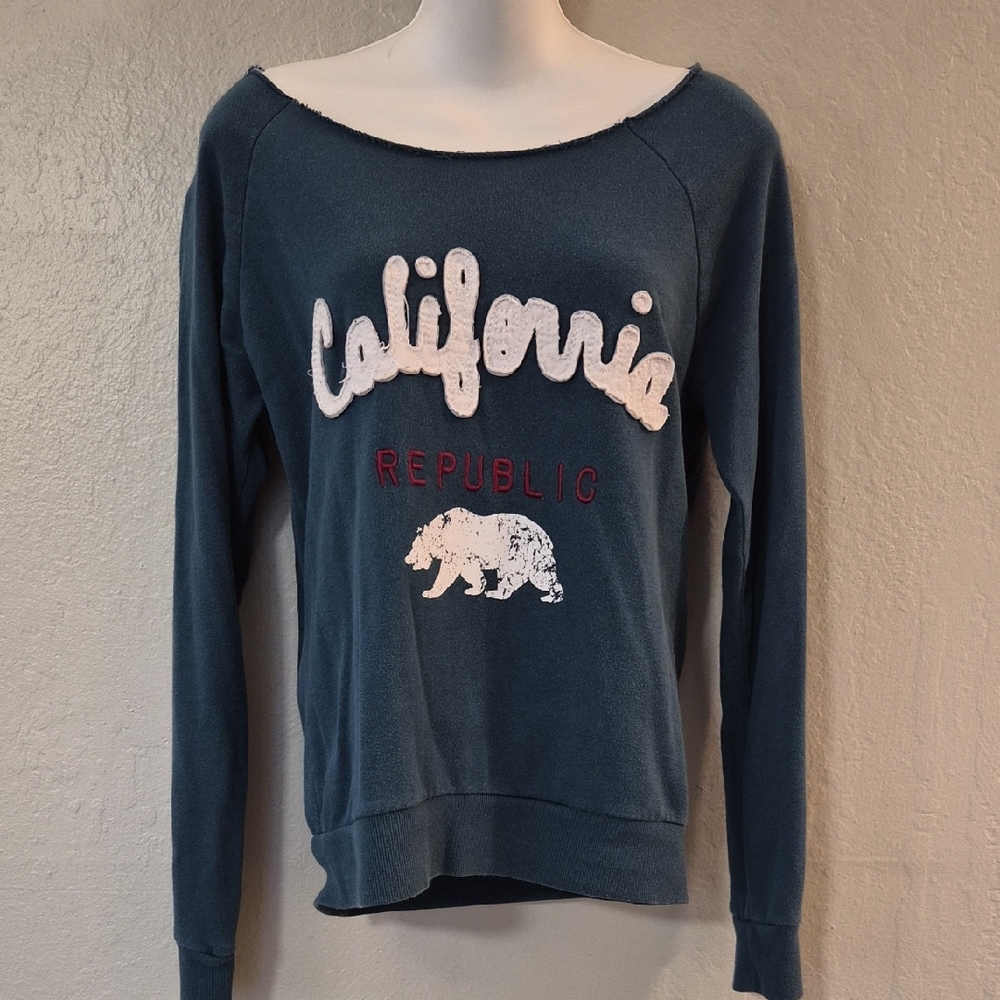 California Republic Blue Sweatshirt